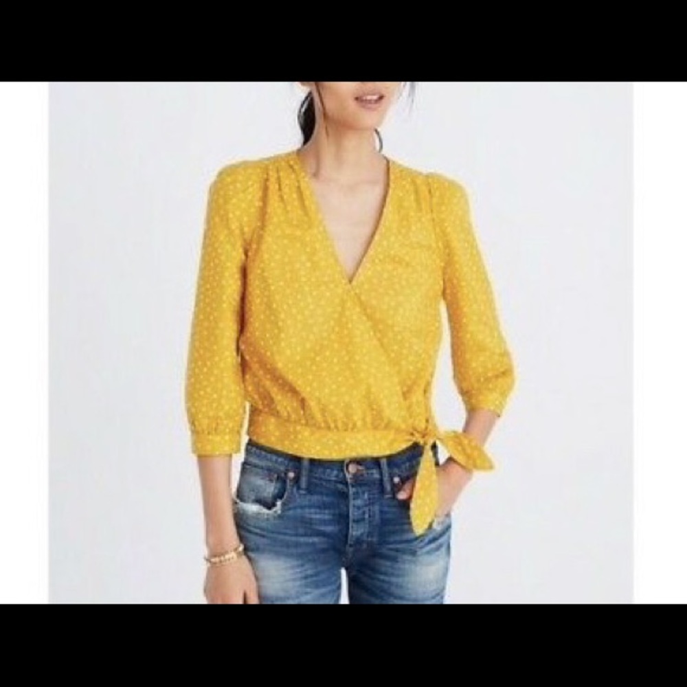 Brand New Madewell wrap top